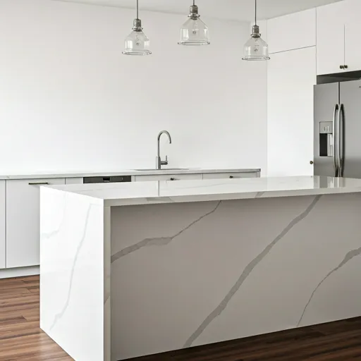Quartz Kitchen Island