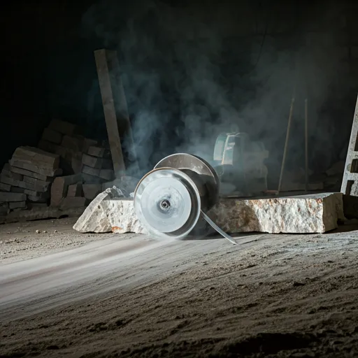 Stone cutting process